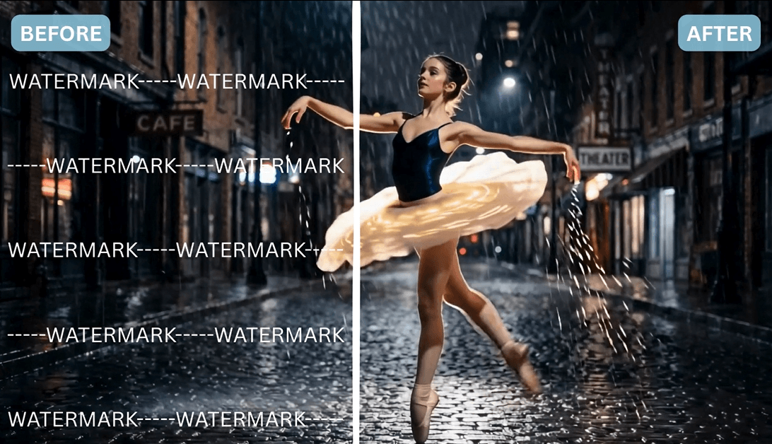 Elimina texto, marcas de tiempo y overlays de un video