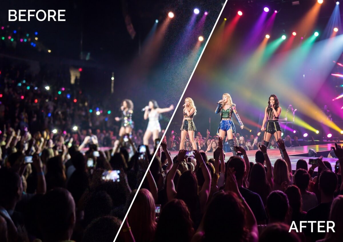 Get the Best Out of Your Concert Videos