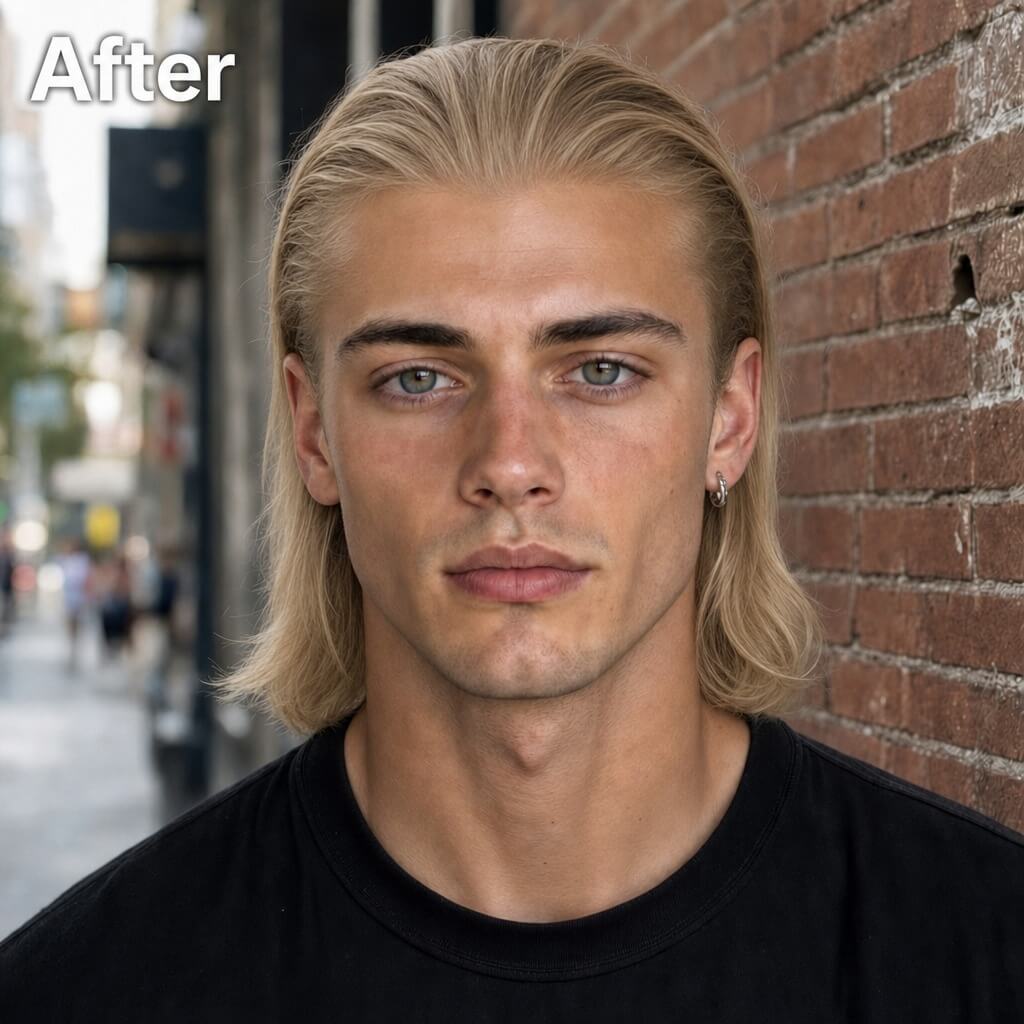 Long Hair or Buzz Cut? Try Both Looks!