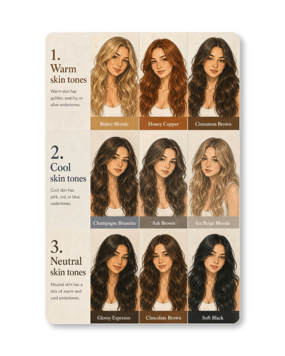 Which hair color will suit my skin tone?