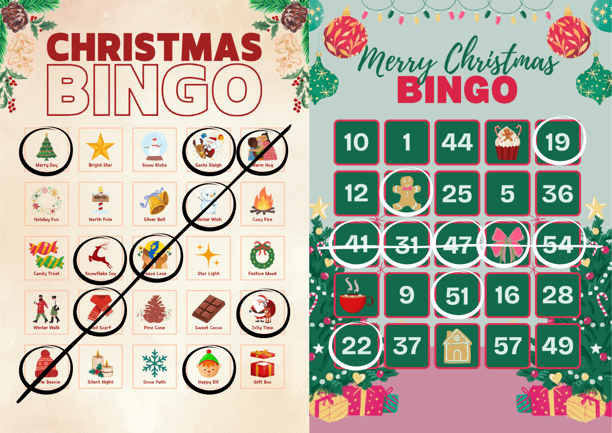 Crea Cartelle per Tombola di Natale