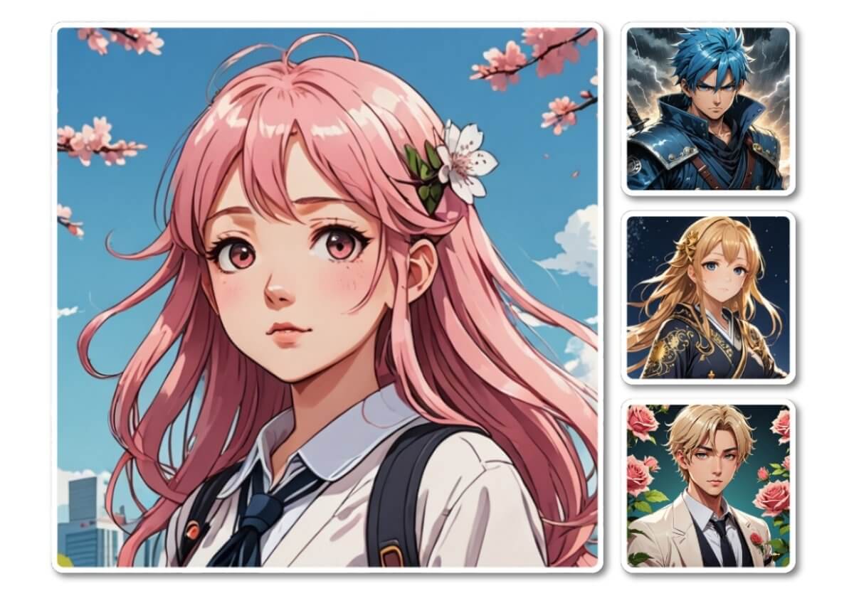 Erstelle deinen eigenen Anime-Charakter