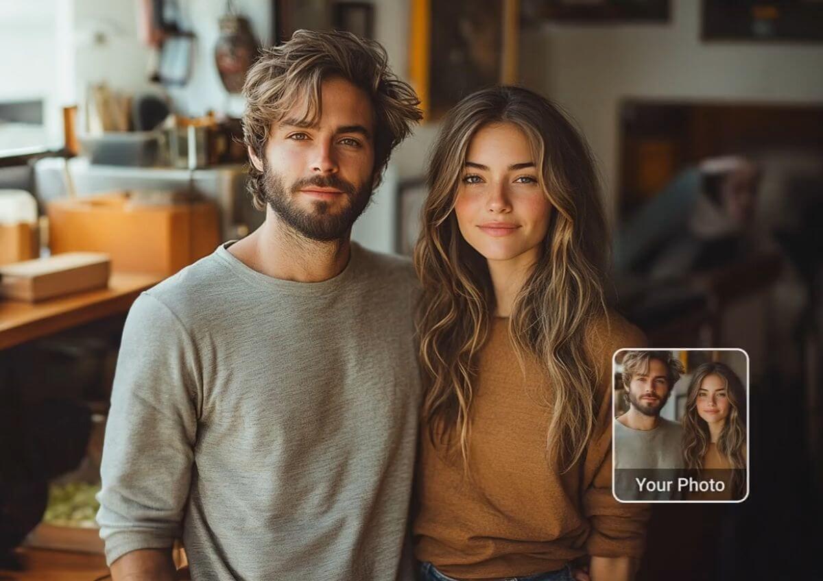 Erstelle deine Kussvideos auf Fotos