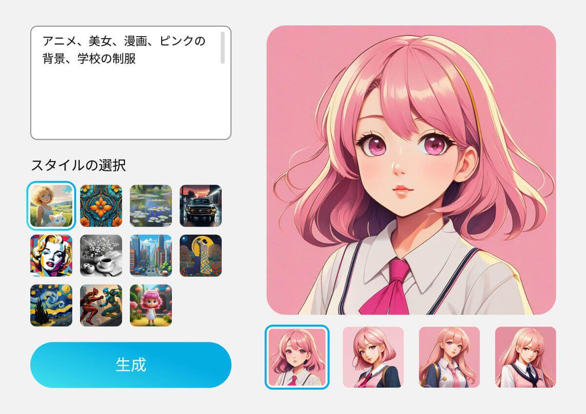 AI画像生成