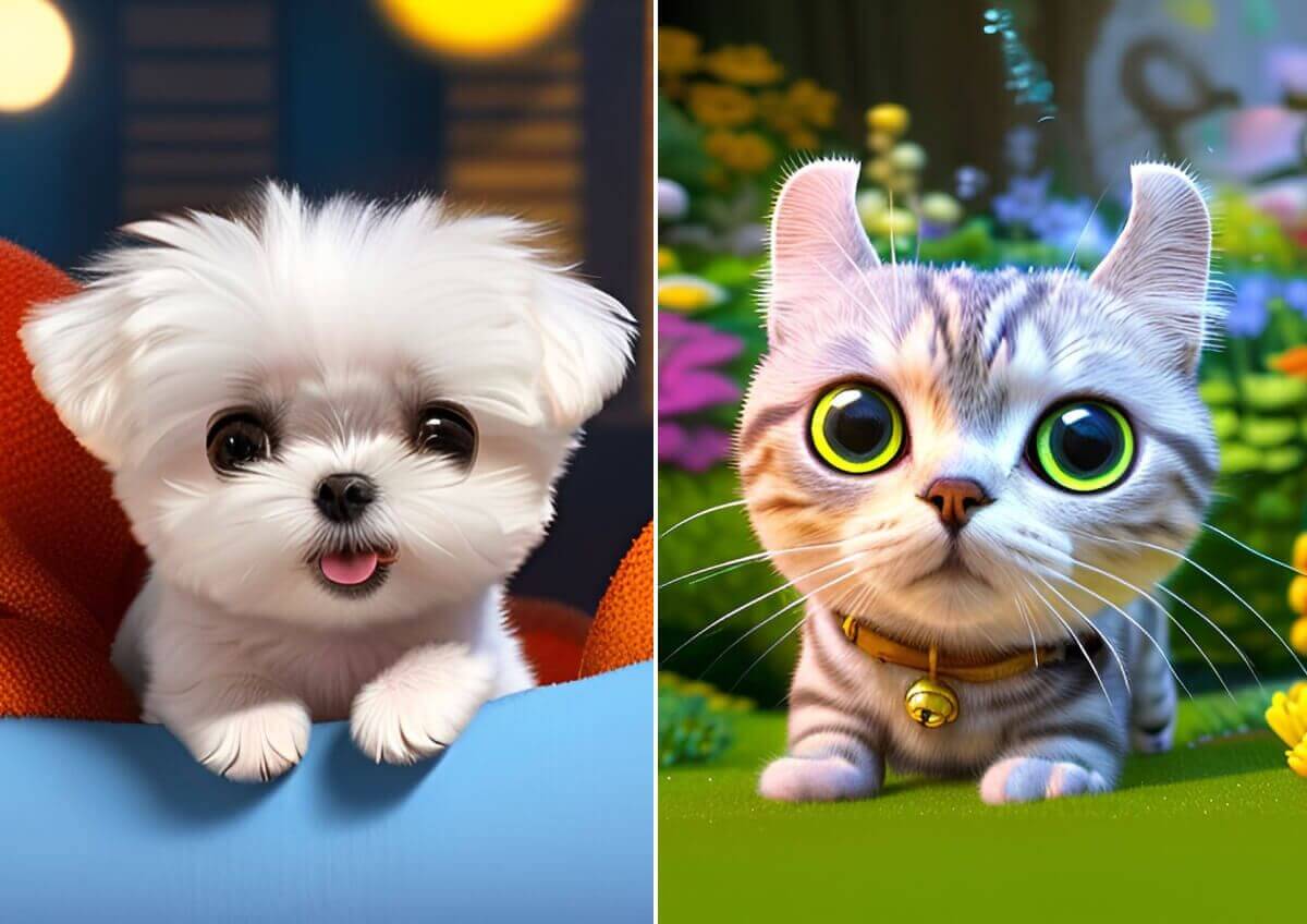 Caricaturiza a tu mascota como en un póster de pelicula con el generador de avatares