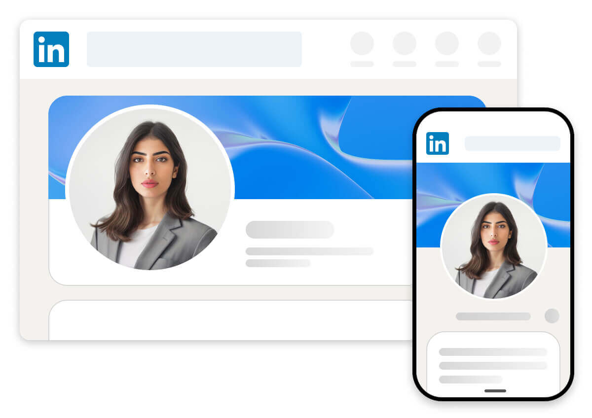 LinkedIn プロフィール写真