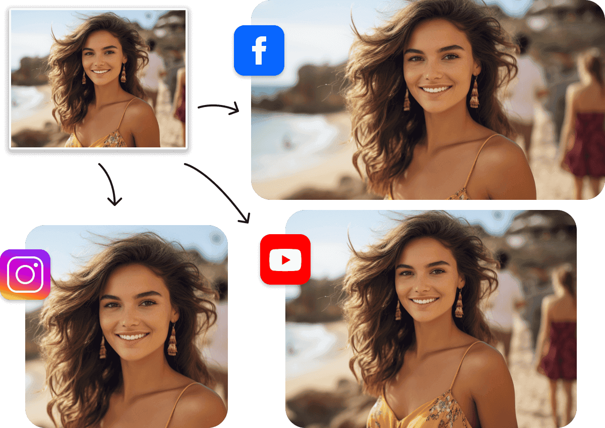 Resize Photo for Instagram and Social Media