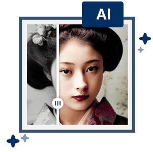 Automatische KI Foto Restaurierung